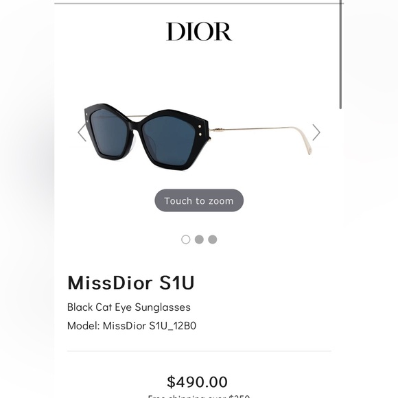 DIOR SUNGLASSES : MISS DIOR S1UC_12B0 - Picture 13 of 13
